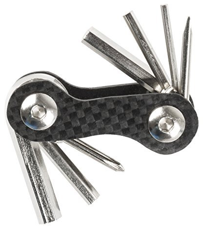 M-Wave 880941 Manojo de Herramientas Mini, Unisex, Schwarz, Talla Única