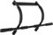 MOVIT Barre d'extension de Porte avec poignées Souples, Boucles incluses, entraîneur du Haut du Corps sans vis, Choix de Couleurs, Noir