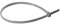 Cable Ties Silver 300mm (12in) Star pack 72102