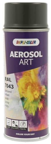 Dupli-Color 741357 AEROSOL ART RAL 7043 verkehrsgrau B glänzend 400 ml