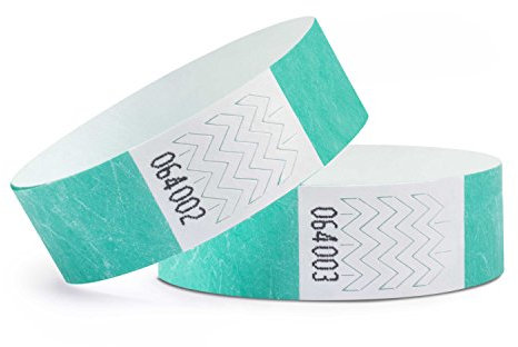 linie zwo ®, 1000 Stück Einlassbänder 19 x 254 mm, Türkis