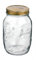 Bormioli Rocco Original Quattro Stagioni Schraubglas, klassisch, Rund, Transparent, 0,5 l