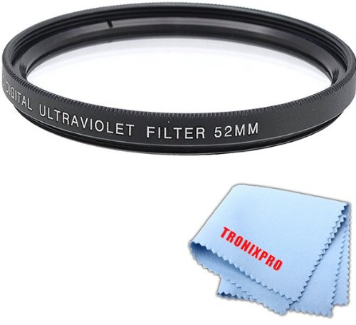 52 mm Pro Series Mehrfachvergüteter hochauflösender digitaler UV-Filter für Pentax smc DA 50 mm f/1.8 Objektiv, Pentax DA 18-55 mm f/3.5-5.6 AL WR Zoomobjektiv