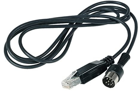 Schneider Electric - LexCom Home Cordon RJ45 - TV IEC 9,52 mâle, 3m, Noir - VDIR643003