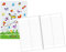 RNK 46452 VokabelheftSchmetterlinge, liniert, DIN A5, 40 Blatt, 80 g/qm, cellophanierter Umschlag