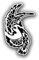 Aufkleber/Sticker Odins Raben Rabe Hugin Wikinger Germanen Krähe 7x4cm A734