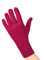 CASH-MERE.CH Edle 100% Kaschmir Handschuhe, Touchscreen tauglich für Herren (Rosa/Lipstick Rot, L/XL)