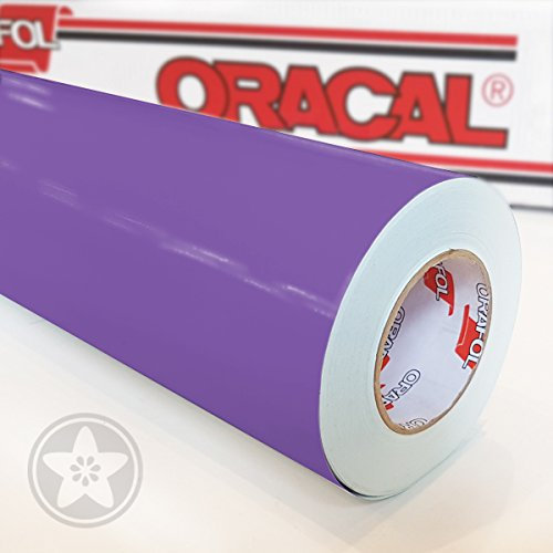 Klebefolie 621 - Farbnummer Set 043 - Lavendel 5m x 63 - Möbelfolie - Plotterfolie - Selbstklebend (Klebefolien Set inkl. weichem Filzkantenrakel)