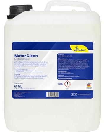 Mr. Perfect® Motorreiniger - 5L Konzentrat – Reiniger-Konzentrat für den Motor - Motorraum Reiniger & Entfetter - Motorsystemreiniger & Pflege von Auto, Motorrad & Anderen Kfz