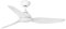 Ventilador de techo Faro Barcelona 33770 SIOUX blanco