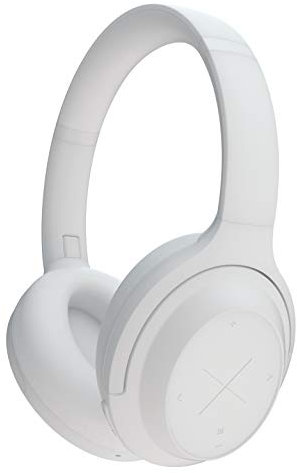 Kygo X by A11/800 - Over-Ear Bluetooth Kopfhörer mit ANC (Bluetooth 5.0, Geräuschunterdrückung, bis zu 40h Wiedergabe, Sprachassistent, NFC, Näherungssensor, AAC und Qualcomm aptX Sound), Weiß