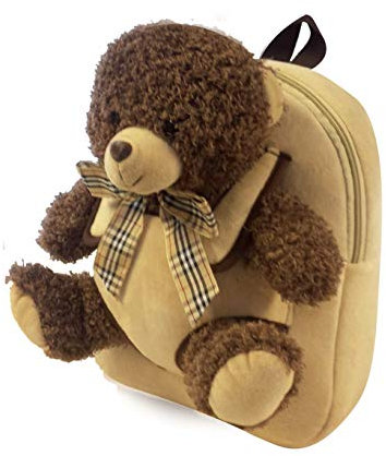 CEG Peluche Kinder-Rucksack, 28 cm, 5 liters, Braun (Marrone)