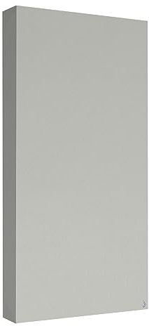 Addictive Sound Akustikpaneele Premium - Akustikplatten und Schallabsorber - Acoustic Panel und Absorber - Akustikpaneel mit den Maßen 100x50x11 cm - Akustikelemente - Silber