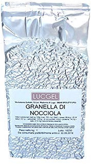 Granella di Nocciole Tostate Lucgel, 1 Kg