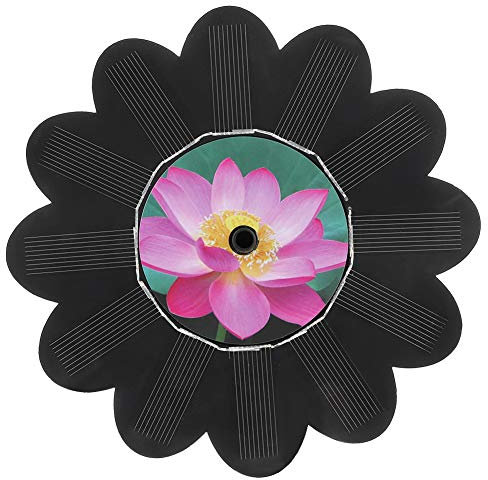 Solar Water Pump KIT, 6V 1.4W brushless Motor Solar Fountain Solar Fountain Pump for Garden Landscape Decoration Solar Fountain Outdoor Fountain for Small Pond