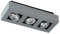 Arcchio Strahler Vince (Modern) in Alu aus Aluminium (3 flammig, GU10) - Deckenlampe Deckenleuchte Lampe Spot Flurleuchte