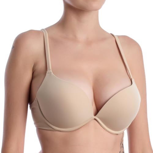 LORMAR Damen-Bügel-BH mit Cups Miranda-Pushup