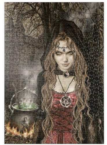 MyPuzzle Witch - Victoria Francés - Favole - Premium 500 Teile Puzzle - MyPuzzle Sonderkollektion von Heye Puzzle