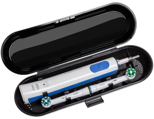 seplouis Electric Toothbrush Travel Case for Oral B & Philips Sonicare，Black