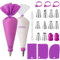 Beccucci Sac a Poche 40 Pezzi, Nifogo Sacca a Poche per Dolci, Kit Pasticceria, Kit per Torte Decorare Dolci Cupcakes Biscotti