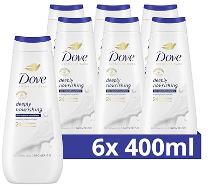 6er Pack - Dove Advanced Care Duschgel – Deeply Nourishing - 400ml