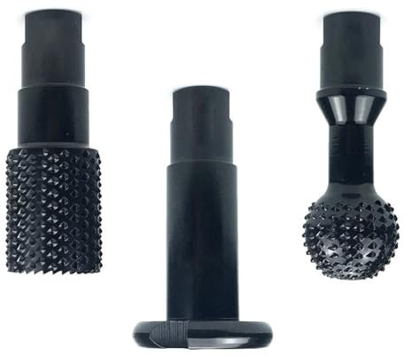 YOGOTEU Eficiente juego de raspadores giratorios de acero al carbono tallado madera lima lima taladro broca Slotting Pulido Tallado Juego de herramientas/3pcs de carpintería tallado tallado y pulido