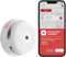 X-Sense Detector de Humo Wi-Fi Inteligente y Batería Reemplazable, Compatible con la Aplicación de X-Sense Home Security, Notificaciones en Tiempo Real, XS01-WX, 6 Piezas