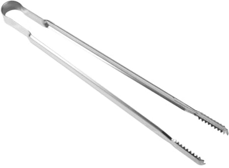 Grillzange – robuste Grillzange | Camp-Dutch Oven Zange | Große Metall-Lebensmittelzange | Rostfreie lange Küchenzange für Essiggurken, , Kuchen und Brot
