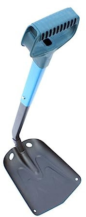 Kisangel Aluminium Schaber-Handle Faltbare Schnee Entfernung Werkzeug Komfortable Grip Scratch
