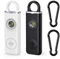 OQIMAX Persönlicher Alarm, 130dB Sirene Taschenalarm mit LED Signalleuchte, Type-C Wiederaufladbar Alarm Schlüsselanhänger für Frauen, Sicherheitsalarm Taschenalarm für Frauen/Kinder/Senioren