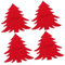 BUGUUYO Esstisch Besteck Tasche 4 Stücke Weihnachten Baum Besteck Restaurant Silber Für Party