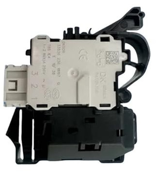 Ehvsgdj Blocco Porta Lavatrice Compatibile con Whirlpool FFCR70110, Parti Interruttore Blocco Porta Lavatrice, DKS08