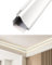 LED-Deckenverkleidung mit Diffusork – Aluminium-Kronenleiste für indirekte Beleuchtung, 3,3 m Deckenverkleidung, LED-Streifen, ideal für Schlafzimmer-Beleuchtung, Dekor