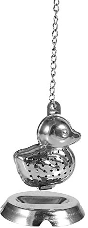 Ausla Boule de thé à thé de Canard à en Acier Inoxydable pour le Souple d'assaisonnement de Base avec une Taille Compacte de 5 Cm X 5 Cm X,