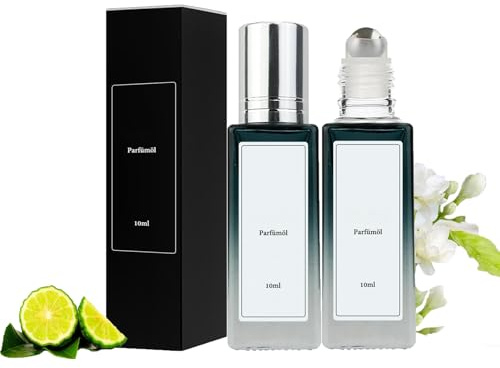 1PC Pheromonparfüm Herren, Roll-on Pheromone ParfüM öL Herren, Pheromon-Elixier, Perfume Men, Leicht zu Transportieren, Lang Anhaltender Duft (2PC)