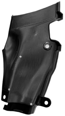NFJNFCF Motorrad-Entlüftungsrohr-Ansaugkanal-Grundplatte Ram Air Intakes-Rohrabdeckung Kompatibel mit Yamaha YZF R1 2009-2012 2013 2014(Black-Right Side)
