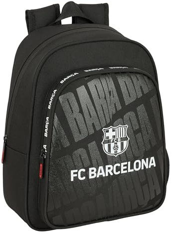 FC Barcelona Schulrucksack für Kinder, ideal für Kinder verschiedener Altersgruppen, bequem und vielseitig, Qualität und Widerstandsfähigkeit, 27 x 10 x 33 cm