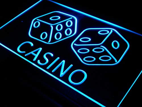 ADVPRO i347-b Casino Dice Lucky Game Bar Pub Neon Light Sign Barlicht Neonlicht Lichtwerbung