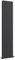 iBathUK Apex Tall Vertical Radiator, Double Flat Panel Radiators, 1800x376mm Slim Radiator, Wall Mounted for Bathroom,Kitchen,Living Room- Anthracite