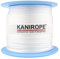 Kanirope® Dyneema Seil PRO 1mm 100m Weiß 12-fach geflochten SK78 verstreckt beschichtet