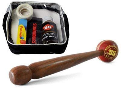 S+S SS Cricketschläger-Pflegeset – Ball Mallet Combo