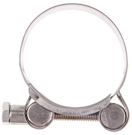 perfk Courroie Collier de pour Silencieux d'Échappement à moto - 40-43mm