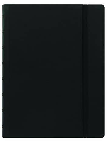 Filofax Nachfüllbares Notizbuch, A5-Größe, Classic Pastels Collection, gepunktetes Papier, 21 x 14,6 cm, Schwarz (B115083U)