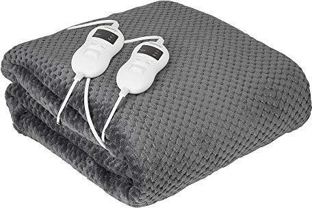 CAMRY Adler Elektrische Heiz-Unterdecke mit Timer - 2X 60W Leistung, 150x160 cm Größe
