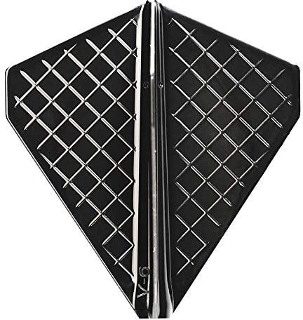 Cosmo darts flights v series v-6 black