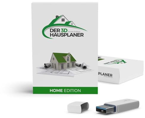 Der 3D Hausplaner Home Edition - 3D CAD Software - planen Sie Ihr neues Zuhause einfach, maßgenau und professionell - der Architektur- & Hausplaner mit Grundrissen und 3D Visualisierung
