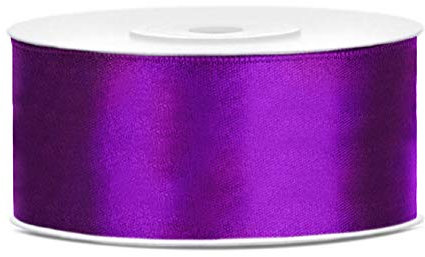 25 Meter Satinband Lila Breite 38mm Schleifenband Geschenkband Dekoband Violett Band Lila Schleife