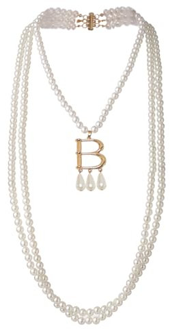 GRACEART Anne Boleyn Faux Perle Halskette