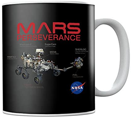 Nasa Mars Perseverance Labelled Mug