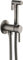 YJYKXP Bidet Sprayer for Toilet, Wall Mounted Hot and Cold Bidet Faucet, Handheld Cloth Diaper Sprayer Kit,Gunmetal Gray
